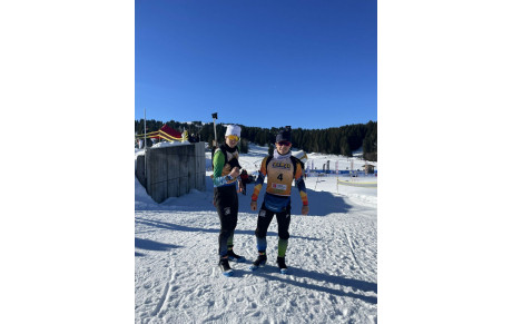 les saisies 1ere course biathlon